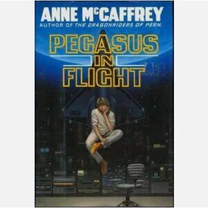 5/$15 Book Pegasus in Flight Anne McCaffrey Talent #2 HCDJ 1st ed 1990 SciFi